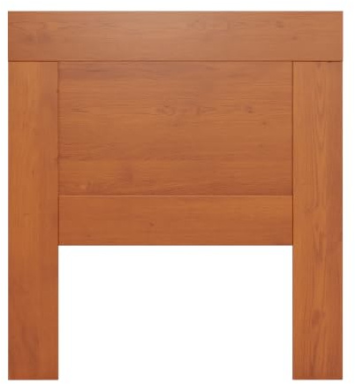 MOBLIT Cabecero para Cama – Madera de Pino Macizo, Serie Kalpe, para Somier de 90 cm, Acabado Cerezo, Diseño Robusto y Decorativo para Dormitorio