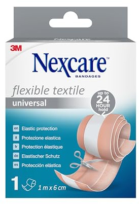 Nexcare Pansement textile universel Nexcare Flexible, 6 cm x 1 m, 1/Boîte
