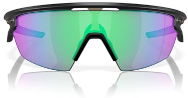 Oakley Unisex 0OO9403 Sphaera Squared Sonnenbrille Matt Black/Prizm Golf, Satin-Schwarz/Prizm-Grau, polarisiert, 56 mm