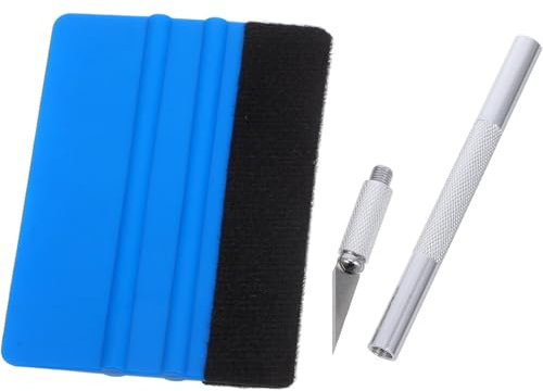 iplusmile 1satz Auto Folierungswerkzeug Teiliges Kit Für Fensterfolierung Tönungsfolie Und Tapeten Inkl Rakel Schneidewerkzeug Und Praktischem Zubehör Für Präzise Installation