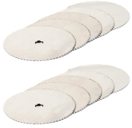 40Pcs Stainless Steel Wood Cutting Circular Saw Blades Cut Off Wheel 22mm Cutter Disc for Grinder Drills Woodworking Rotary Tool