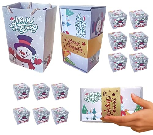 Scatole Portasoldi Natalizie Borsa Pieghevole Vuota Decorativa | Scatola Caramelle Rimbalzanti Confezionata Festa Natale Gioielli, cioccolato, proposta San , feste