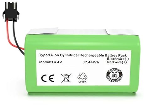 Batería de Repuesto Li-Ion 4800mAh 14.4V 4S1P, Compatible con Cecotec Conga 990 1090 Deebot N79S N79 Eufy RoboVac 11 11S 12 Aspiradora Robot Alta Capacidad(14.4V 2800mAh)
