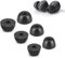 XIXKOLYU® 3 Pares Puntas de Espuma viscoelástica compatibles con Samsung Galaxy Buds 2 Pro, Sin Dolor en Las Puntas de Silicona, Puntas de Repuesto Antideslizantes(Tamaños S/M/L, Negro)