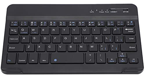 JTLB Mute 2Slim Light Bluetooth-tangentbord för Android iOS svart 0 × 12 × 1 smalt ljus tangentbord för iOS svart