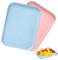 2 Pièces Plateau de Service Rectangulaire, Plateau Plastique, 30,3 * 22 Cm Plateau Service, Plateau Cuisine, Durables Plateau Antidérapant, Bac Plastique Rectangulaire Para Cuisines, Salons, Cafés