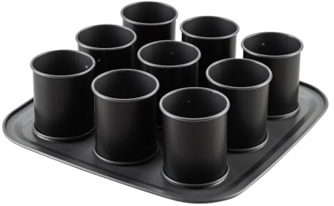 Dr. Oetker Mini-Törtchenblech Back-Idee Kreativ – 9er Set für perfekte Mini-Torten, Cupcakes und Muffins, Antihaftbeschichtet, Hitzebeständig bis +230°C, Made in Germany