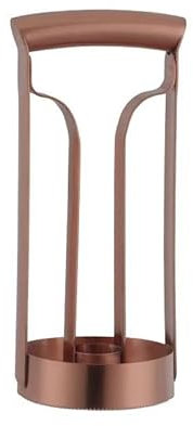 Cortador de piña de acero inoxidable, cortador de ananas, extractor de carne, máquina removedora de descorazonadores para el hogar, cocina, herramientas de frutas (oro rosa)