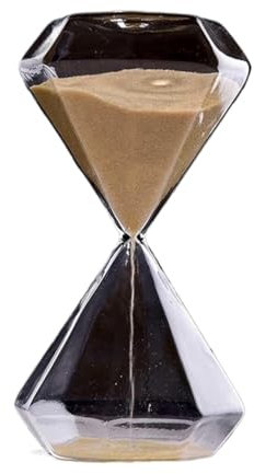 Décor de sablier, Minuteur créatif, Horloge de colorée en forme de sablier, ornement de sablier, minuteries de colorées, colorées et tendance, for , les jeux, la maison, la décoration de bureau(Gold,M