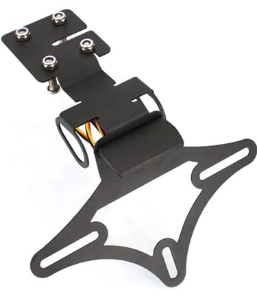 KWEZ Schwanz Ordentlich Fit Für Yamaha YZF-R6 2017-2023 Motorrad Kennzeichen Halter Fender Eliminator