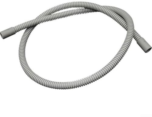 TDCuizent Drainage Pipe for Tumble Dryers 10mm Diameter PE+PT Water Hose with Extension Adapter for Haier and Machines Wear-Resistant Plumbing Tube(2m)