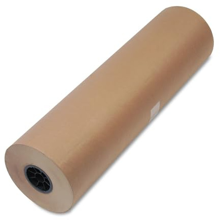 Universal High-Volume Heavyweight Wrapping Paper Roll, 50 lb Wrapping Weight Stock, 30 x 720 ft, Brown