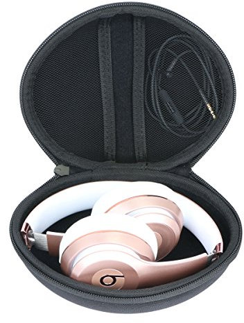 co2CREA Hard Travel Case for Beats Dr. Dre Studio Pro /Studio3 /Solo pro /Solo4 /Solo3/ Solo2 /Solo Wireless Noise Cancelling Over-Ear Headphones (Case Only)
