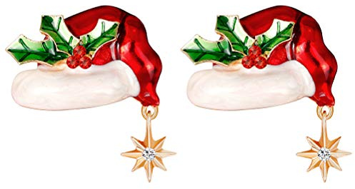 VALICLUD 2pcs Weihnachtszubehör Weihnachtsbrosche Weihnachtsornament Kleiderbrosche