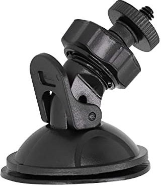 Soporte de ventosa para automóvil, cámara, parabrisas de automóvil, soporte para grabadora de conducción, soporte para ventosa, soporte para cámara de automóvil, ventosa, con tornillo de 1/4 pulg