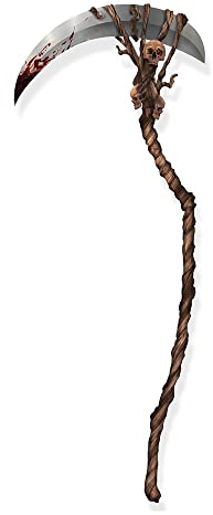 FIESTAS GUIRCA Sense in Holzoptik Kostümzubehör 150 cm - Braun