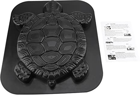 Fabricant de Promenade en Forme de Tortue, pavé de Pavage en Pierre de Pavage de Moulage en Pierre Die Stepping Stone Paver Walk Way Ciment Die pour Patio, Pelouse et Jardin