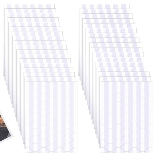 3570Pcs White Photo Corners, Self Adhesive Photo Corners, Photo Corners for Scrap Book, Photo Corners Stick, Picture Corners Adhesive for Mounting Albums Scrapbook, DIY Picture Journal