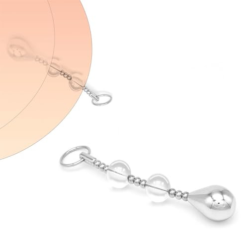 Yasexx3 Perlen Metall Liebeskugel Passend FüR MäNner Und Frauen Analperlen Hartplastik Analplug Sm Analdilatator Analtraining Zug Perle Analsex Seidig Glattes Lustpaar Extrem Sextoy