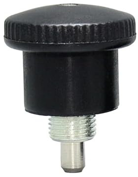 Hardware,Knopfstößel GN822, selbstsichernde Indexbolzen, Indexbolzen, Federdübel-Feststellschraube, M8/M10/M12/M16, plattiert oder Edelstahl, 1 Stück(M8*1.25 * 4 mm)