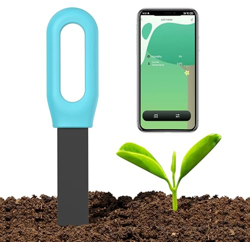 Sensore di umidità del suolo intelligente Haozee Zigbee, richiede un hub TUYA, supporta l'assistente domestico Zigbee2mqtt, misuratore di umidità del suolo per giardino