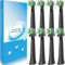 IO Aufsteckbürsten Kompatibel mit Oral B iO Elektrische Zahnbürsten, iO Aufsätze, Aufsteckzahnbürsten Kompatibel mit IO 3/4/5/6/7/8/9/10 (8 Schwarz)