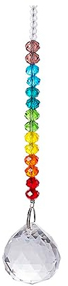 SHINEOFI 1 Pieza Adorno Colgante de Cristal para Decoración de Cortinas y Lámparas Diy Accesorio de Joyería para Bodas y Hogar