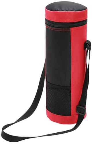 TOYANDONA Insulated Red Wine Bottle Carrier Bag Portable Wine Cooler Bag with Handle 2l Capacity Thermal Picnic Beverage Cooler for Outdoor Travel and Party