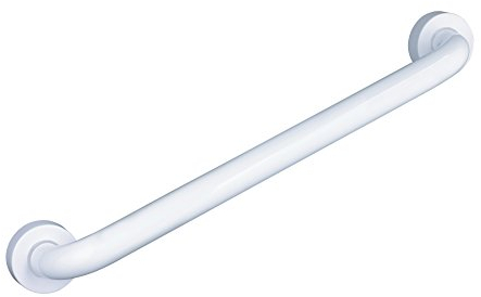 Ridder A00145101 Maniglione per Vasca da Bagno in Acciaio Rivestito, 45 cm, Colore: Bianco