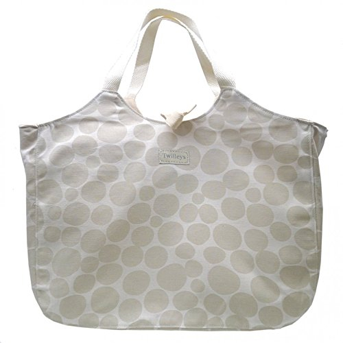Twilleys of Stamford 'Strickset Kuscheltier Großer Stricken Stash Tasche Creme