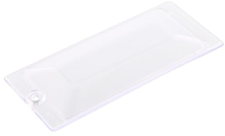 sparefixd Lamp Bulb Lens Cover Light Diffuser Suitable for Electrolux Hood | Fits EFC Series Cooker Hood Lamp Bulb Lens Cover Diffuser
