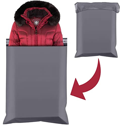 61x91.4 cm graue Versandtaschen, Versandtaschen für Kleidung, Verpackungstaschen, Pakettüten für den Versand von Kleidung, Versandtaschen, Liefertaschen für Pakete und Versandtaschen aus Kunststoff