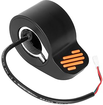 XBERSTAR Gaspedal Gasbeschleuniger Ersatz für Ninebot F25 F30 F40 Scooter Drosselklappe Montage Zubehör für Segway Ninebot F25 F30 F40 Elektroroller (Schwarz und Orange)