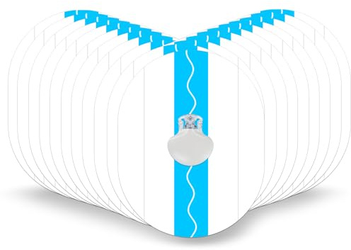 20 Stück Medtronic Guardian Sensor 4 Pflaster, Wasserfest Patch Sport-Pflaster für Guardian 3 & 4 Sensor, transparent ohne Kleber in der Mitte, selbstklebend & Hautfreundlich - 7 Tage Klebekraft