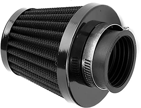 Luftfilter für Auto, Universeller Lufteinlassfilter 35mm Pilzfilter aus schwarzem Schaumstoff für Tuning, Motorrad & Auto, Verbessert Luftstrom & Motorleistung(35mm)