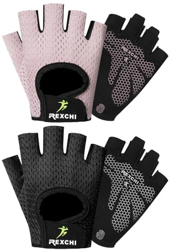 DKDDSSS Fitness Handschuhe - Atmungsaktiv für Damen und Herren, Sporthandschuhe für Gym Übung, Krafttraining, Bodybuilding