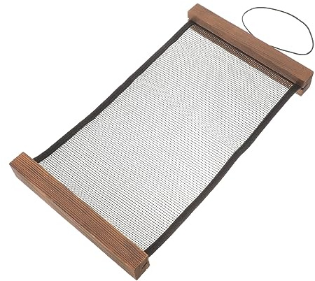 WESIEVYA Espositore per Orecchini da Parete con Design Creativo Organizer per Gioielli Stile Vintage Supporto per Orecchini Reticolato Antico