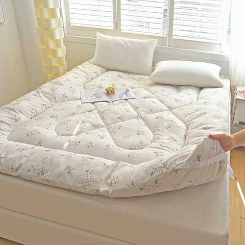 5 cm Dicke Japanische Futonmatratze, Japanische Tatami-Futon-Bodenmatratze, Klappbett-Schlafmatratze, Klappbare Campingmatte, Campingsofa(B,180 x 200cm(5kg))