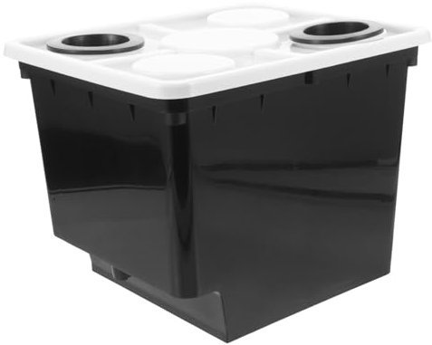 HEMOTON Soilless Cultivation Bucket Aus Robustem Kunststoff Für Gewächshaus Wetterfest Langlebig Mit Abnehmbarem Und Korb Für Hydrokultur Gemüse Obstpflanzen Im Garten