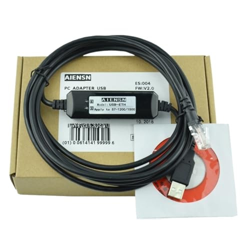 AKDDNZX Applicabile a S7-200smart S7-1200/1500 Serie Cavo di programmazione Ethernet USB-ETH