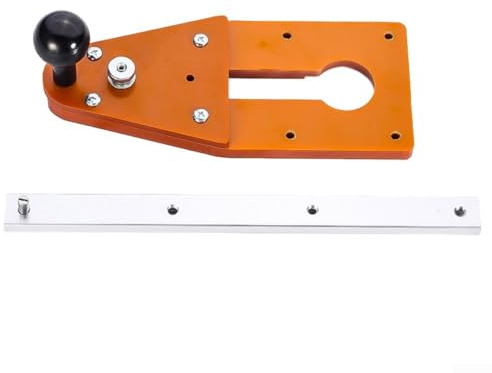 Kreisschablone mit abnehmbarem modularem Design für die Holzbearbeitung, Nut und Trimmen, unterstützt mehrere Speichen und passt zu beliebten Routern und Trimmern
