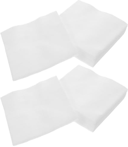 Genérico Algodón Engrosado Almohadillas De Maquillaje Reutilizables Almohadillas De Limpieza De La Cara Para Mujeres L White