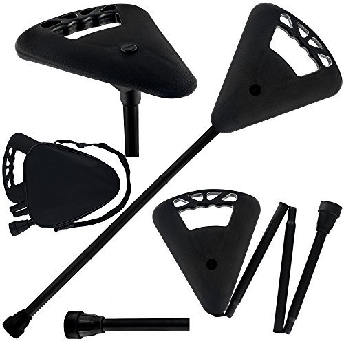 Fold-Away, Black FLIPSTICK, w/ FREE Fld-Awy Strap & FREE Shipping
