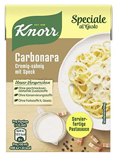 Knorr Speciale al Gusto Nudelsosse Carbonara 370 g