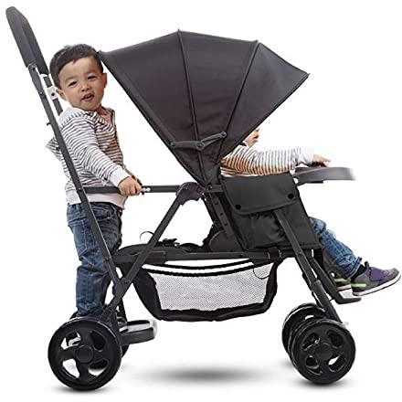 Joovy 8147 Caboose Tandem Kinderwagen, schwarz