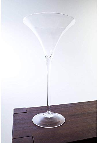 INNA-Glas Bicchiere da Cocktail XXL Sacha, Trasparente, 50cm, Ø 25cm