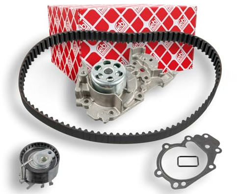 febi bilstein 43751 Zahnriemensatz mit Wasserpumpe, 1 Stück | Kompatibel mit: DACIA LOGAN II, LOGAN MCV II, SANDERO II, RENAULT CLIO II, CLIO III, CLIO III Grandtour, CLIO IV