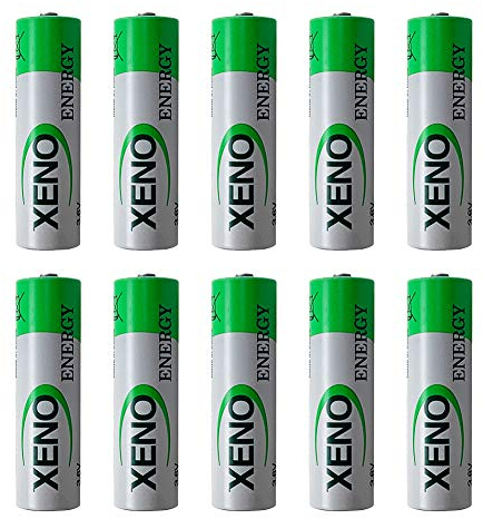 Lot de 10 Piles Au Lithium Xeno Energy Xl-060F pour Compteur d'eau