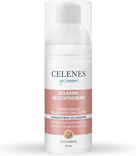 Celenes Creme Hydratante Visage à La Plaquebière 50mL - Creme Visage Femme & Creme Visage Homme - Crème Hydratante Visage Sans Alcool/Parabèn/Huiles Minérales- Cremes Visages Peaux Sèches et Sensibles