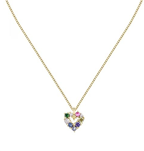 Morellato Colori Colgante Mujer de Acero, latón, circonitas, piedra preciosa - SAVY06